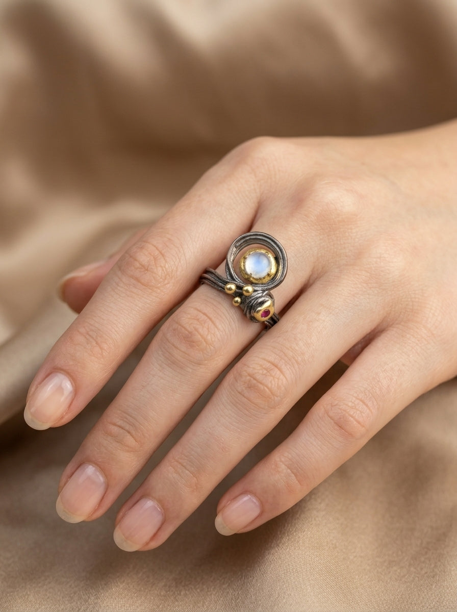 The Mystical Moon Ring