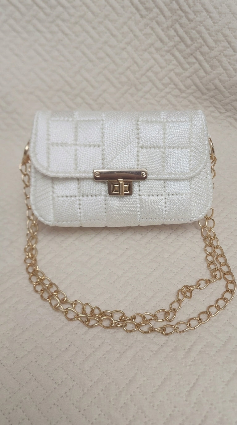 حقيبة يد بيضاء مصنوعة يدويًا – Khoyot bags