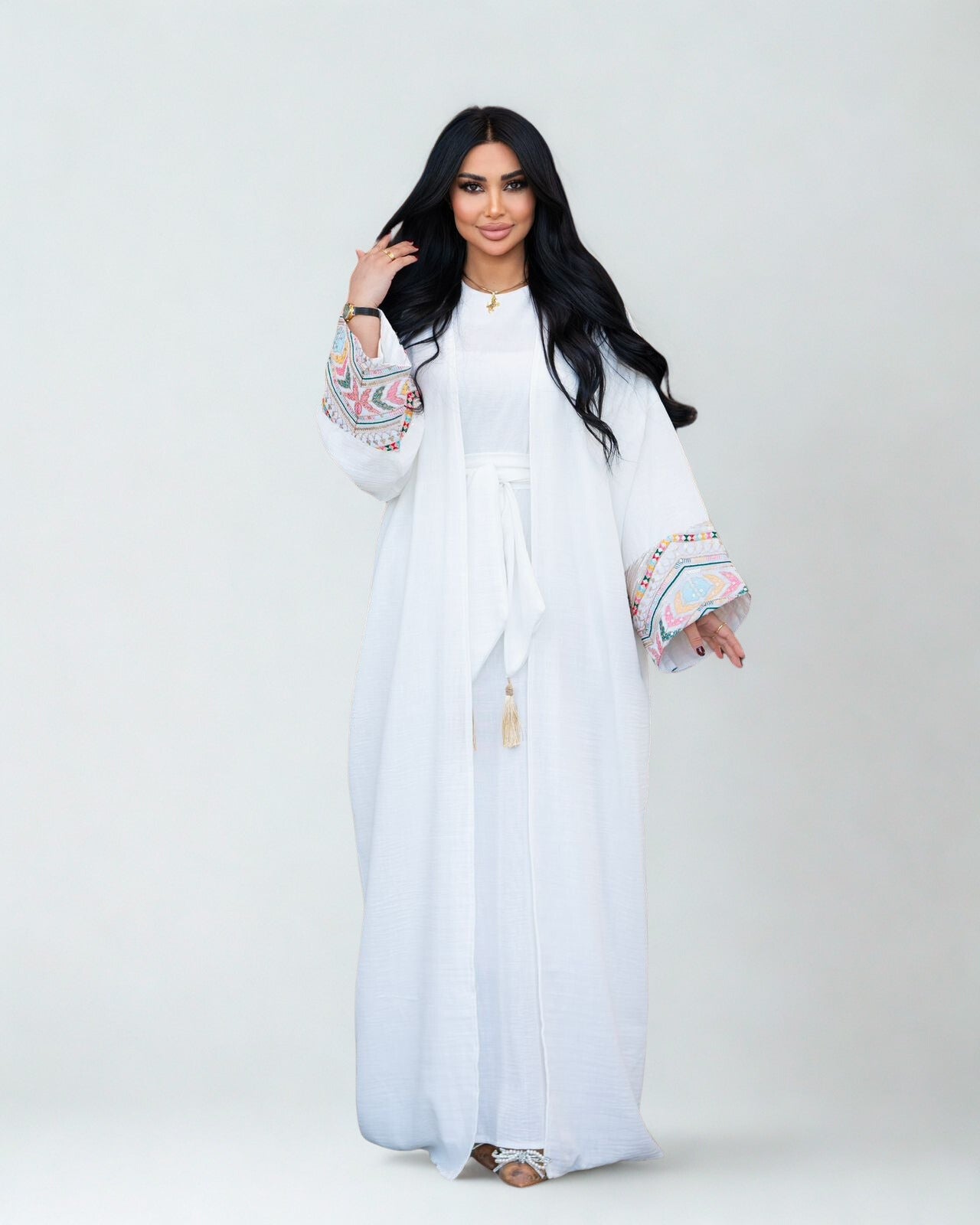 White Abaya