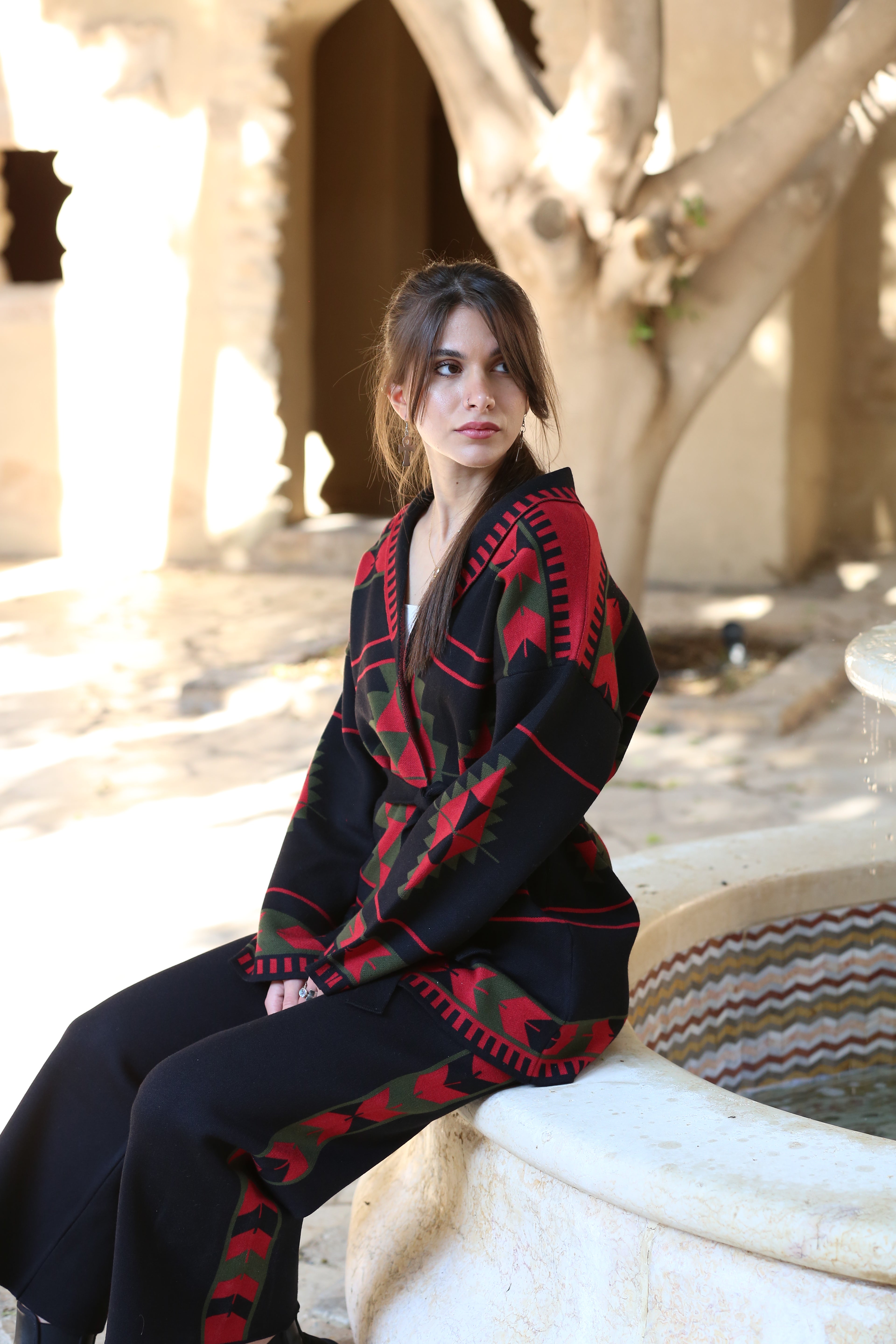 Zuwwadeh – Knitted Sadu Set