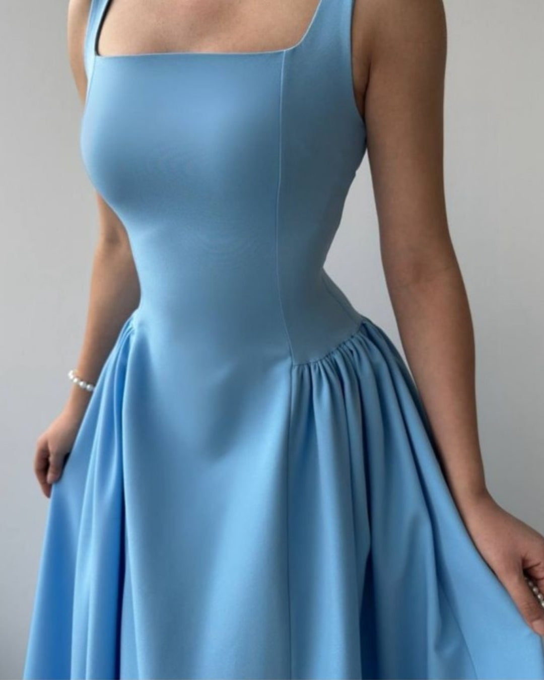 Glam Elegant Satin Maxi Dress