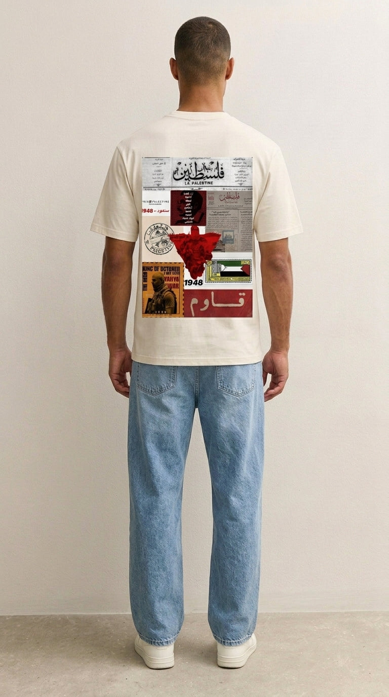 Graphic Print White T-Shirt