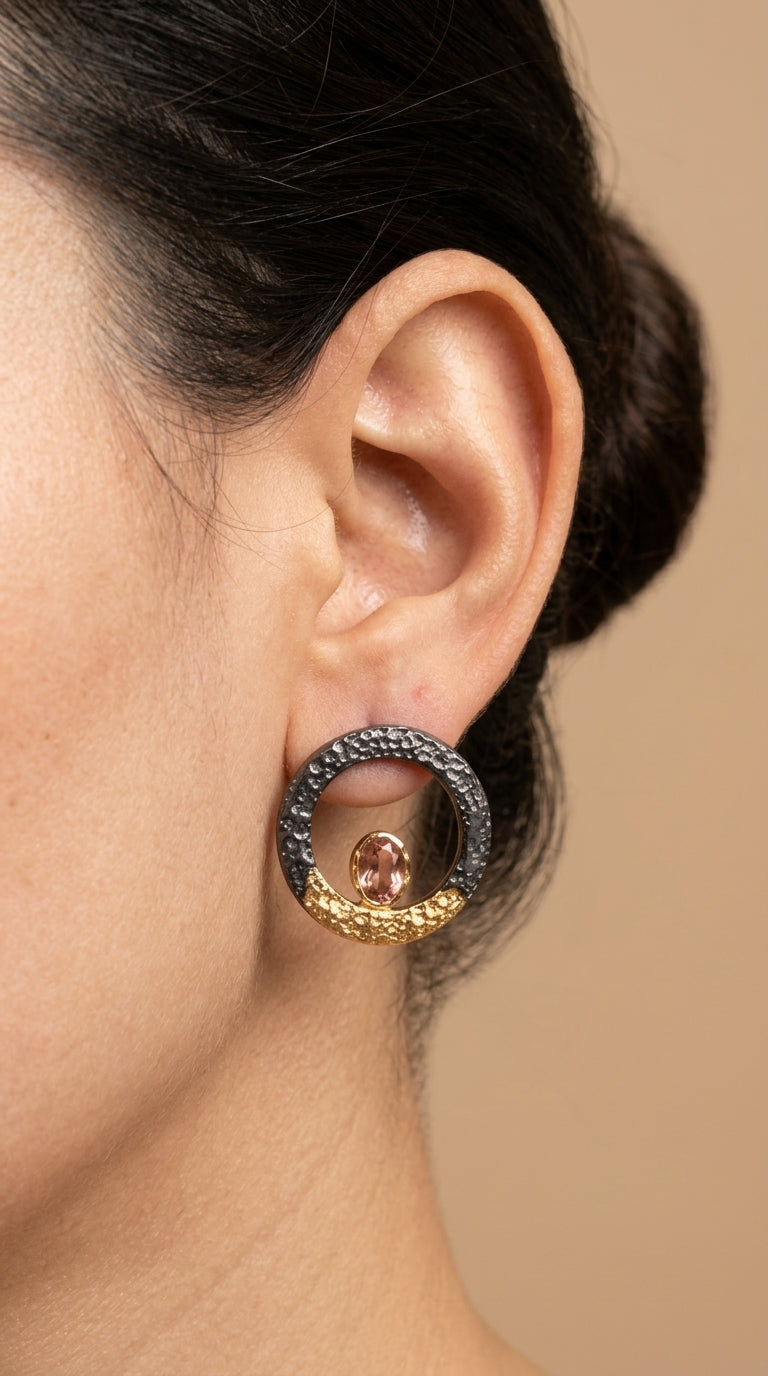 Circular Statement Earrings