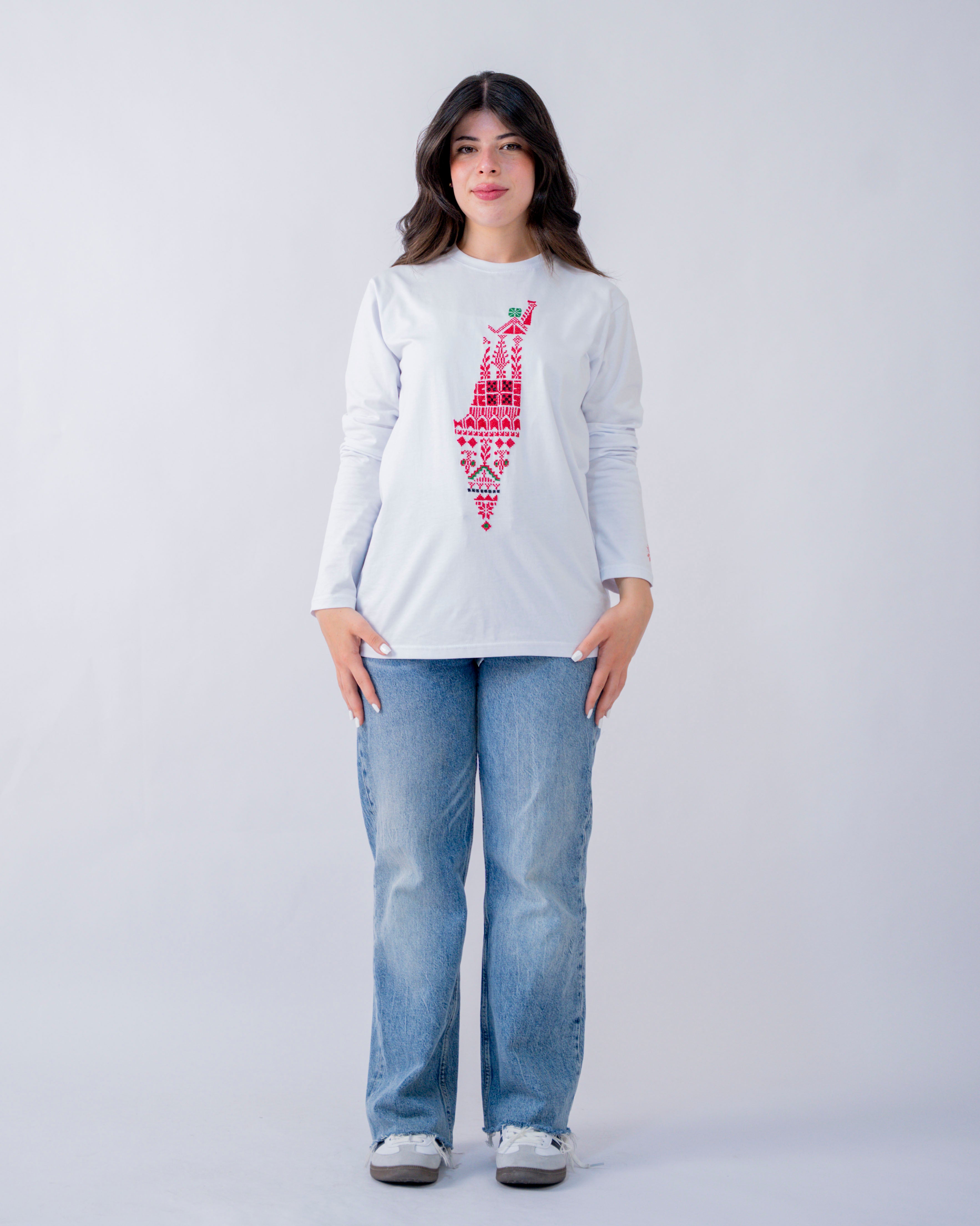 Falastin Long Sleeve – Maps Collection (Women)