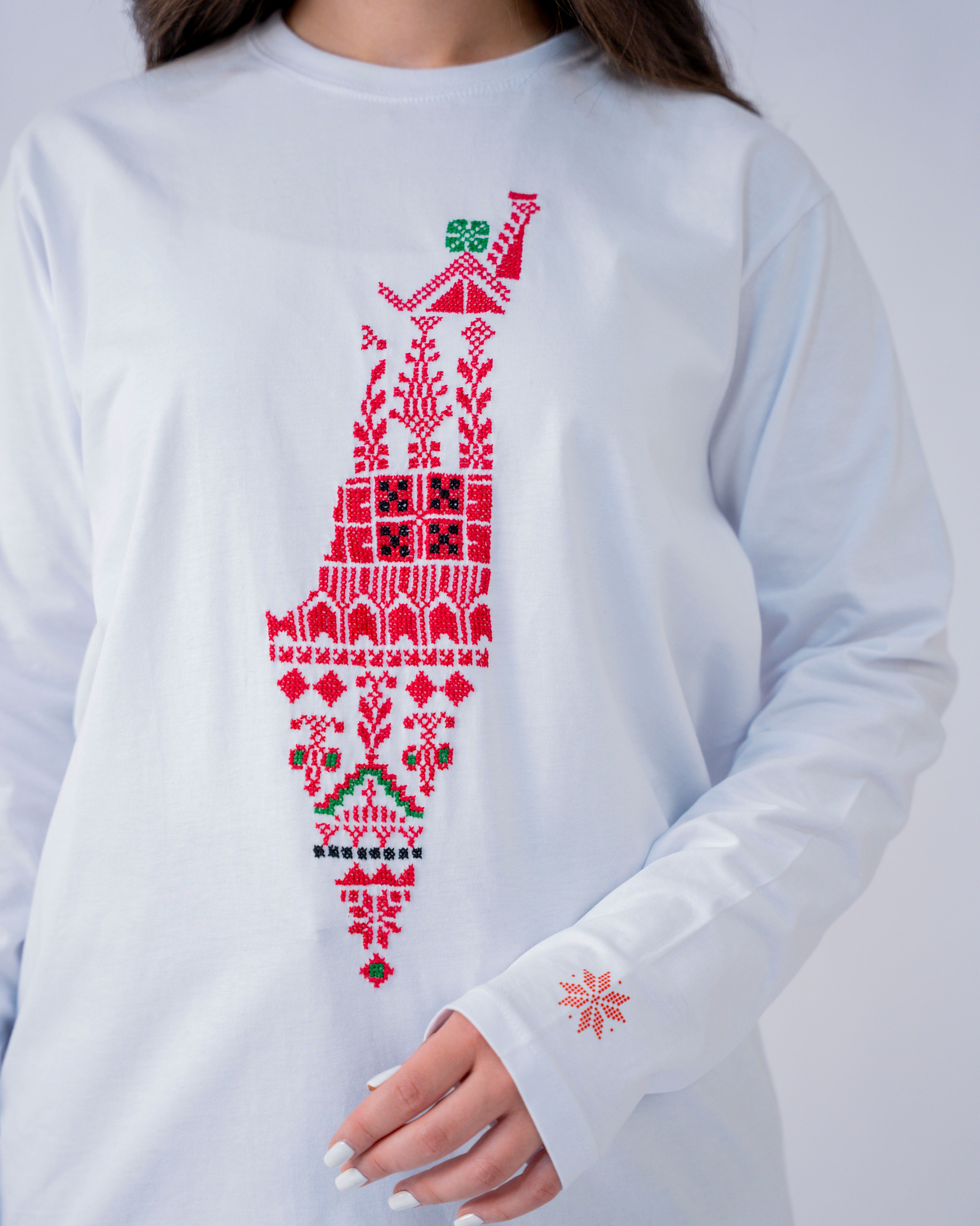 Falastin Long Sleeve – Maps Collection (Women)