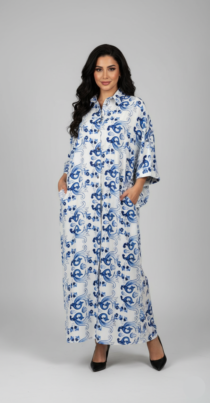 The Mediterranean Breeze Dress