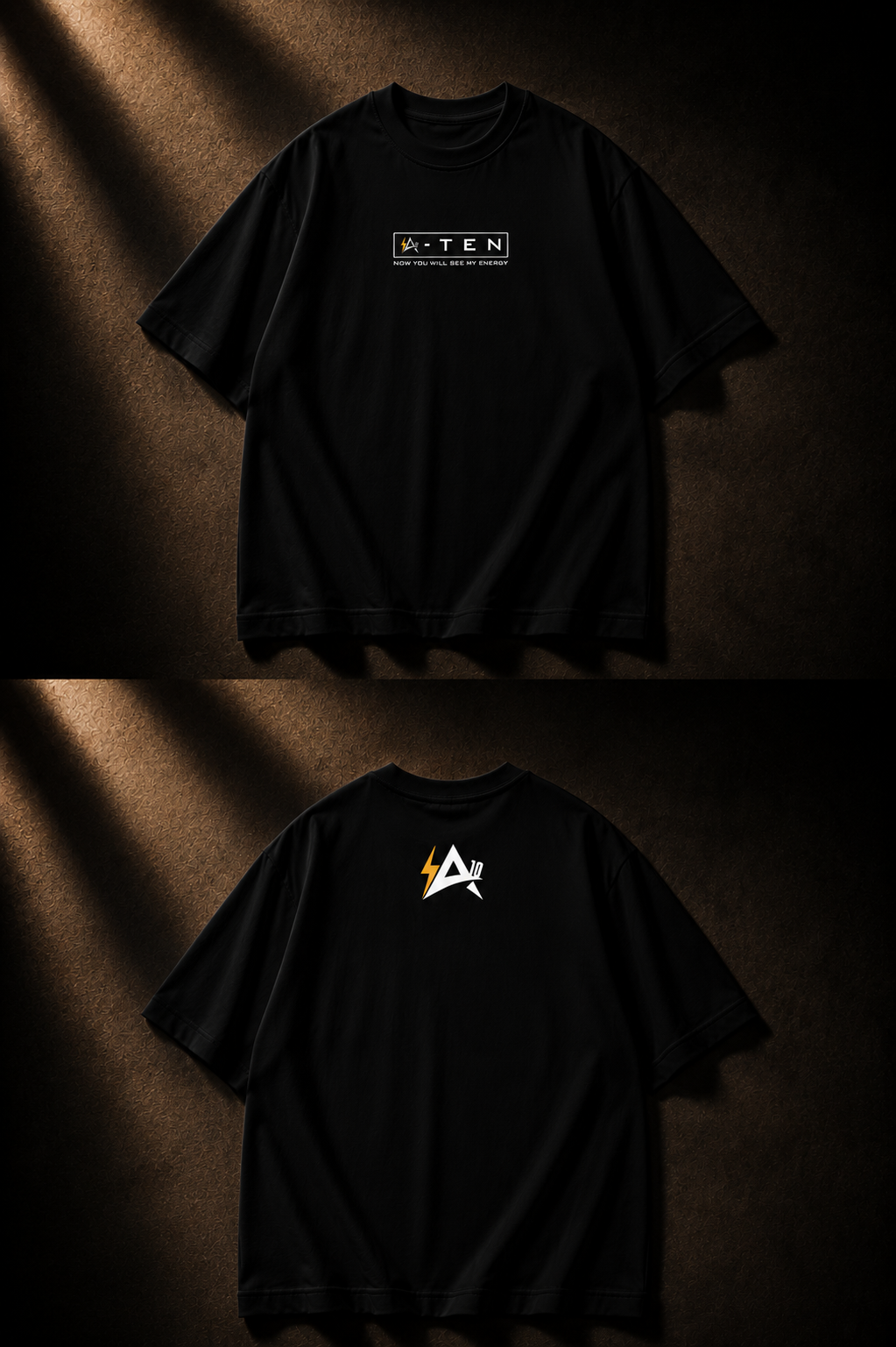 Geometric Apex Tee (black)
