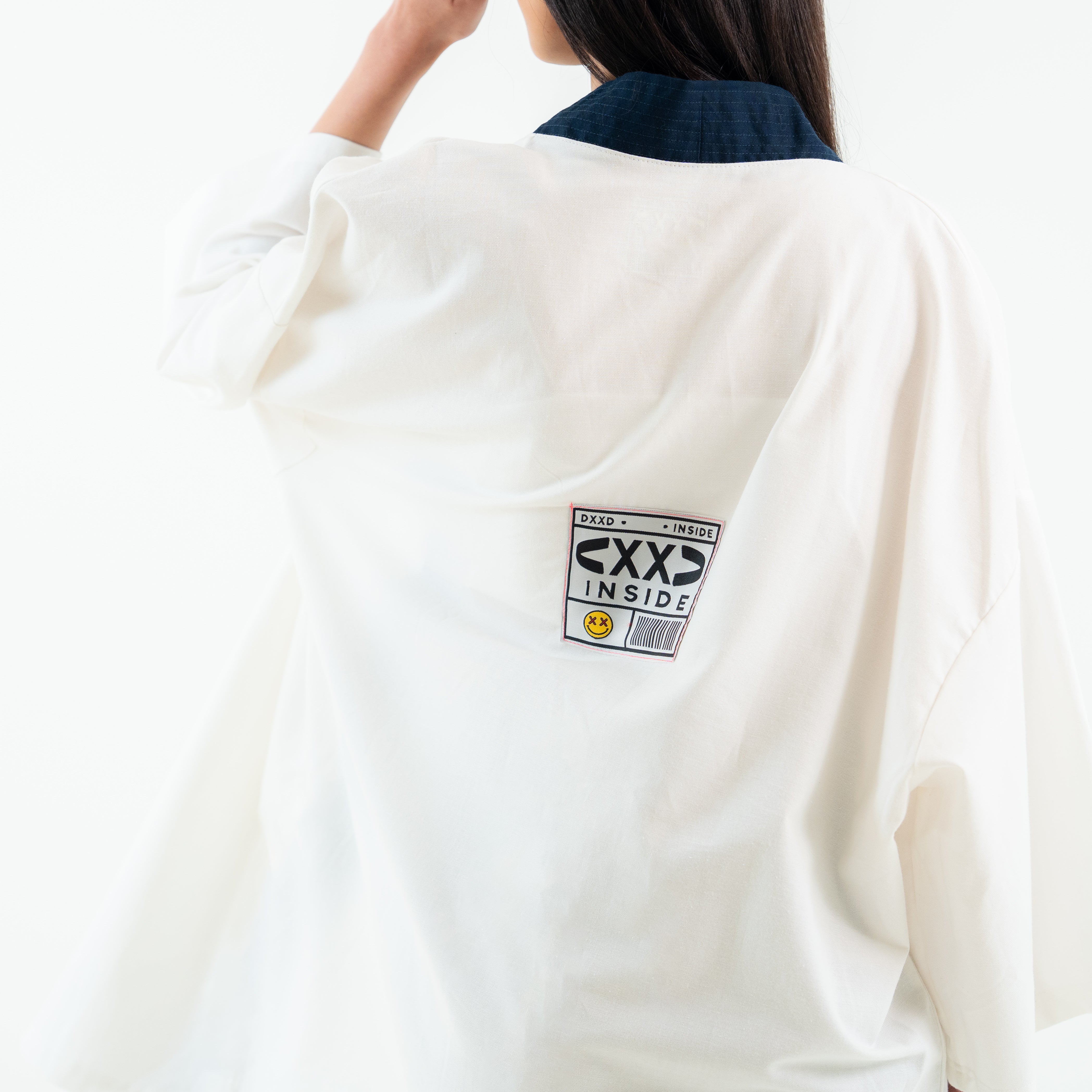 THE KIMONO IN STEEL UNISEX