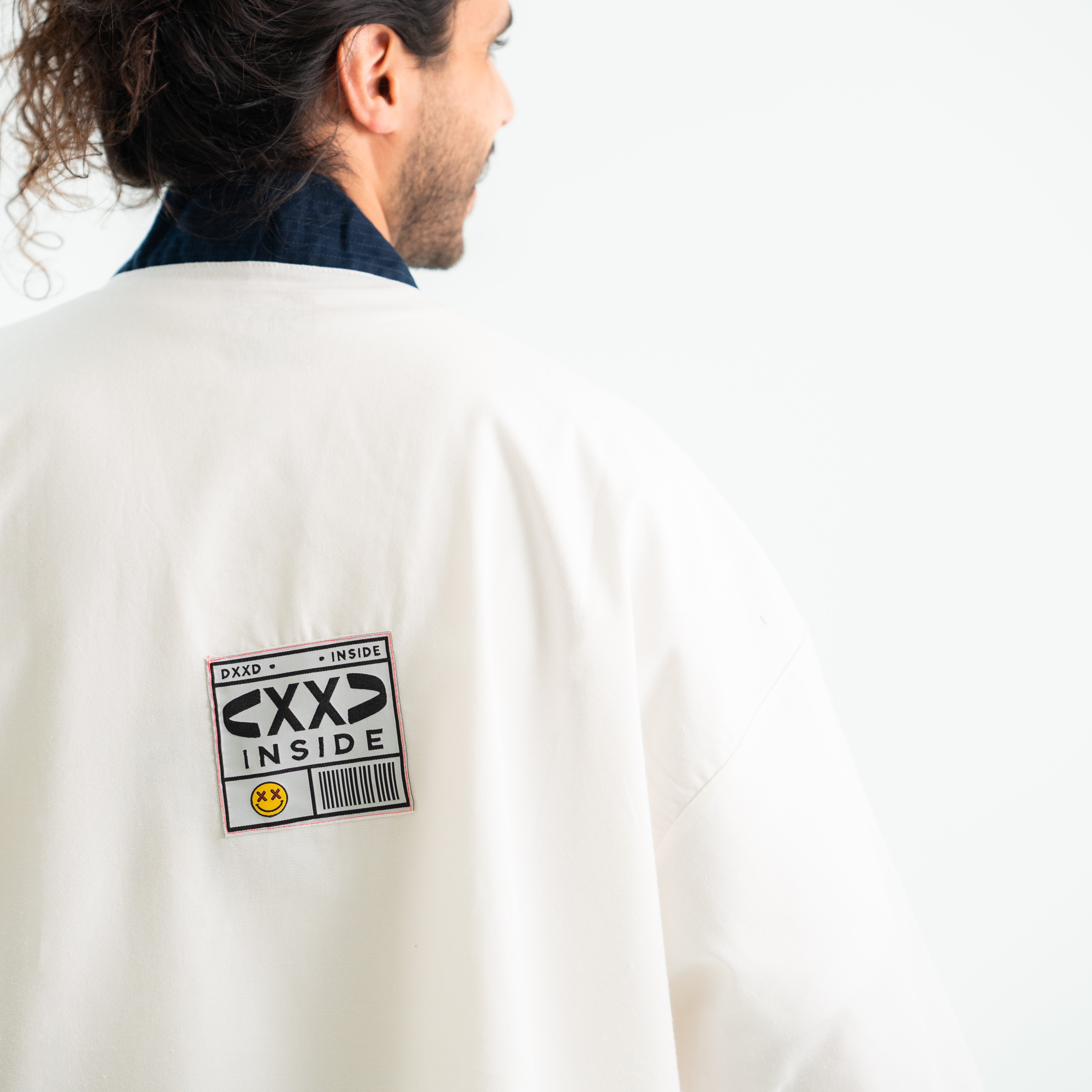 THE KIMONO IN STEEL UNISEX