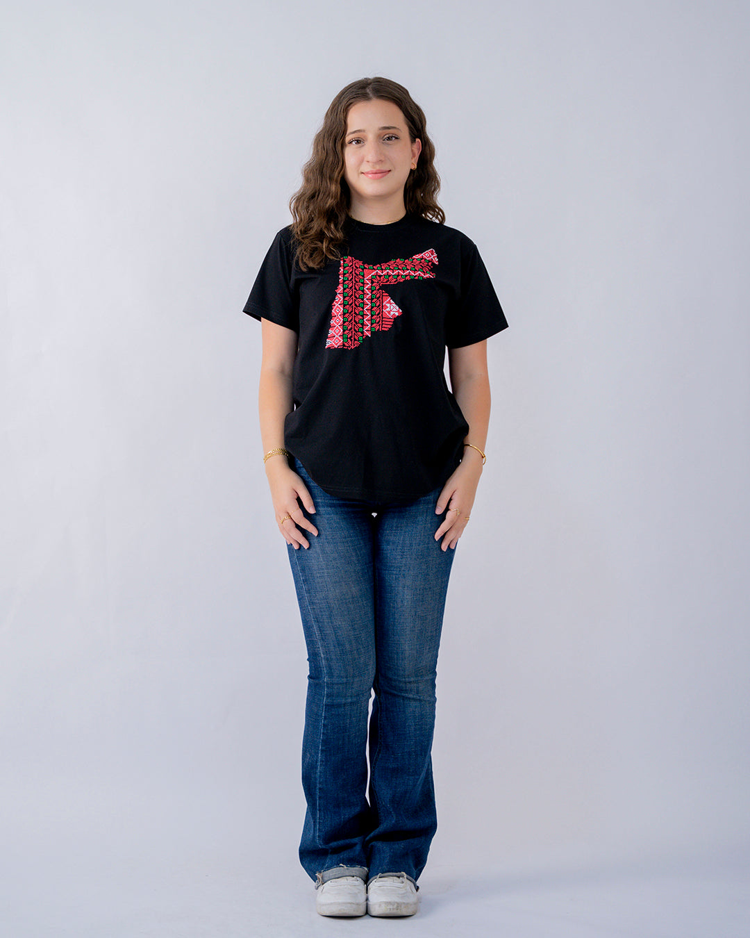 Jordan Map T-shirt – Maps Collection (Unisex)