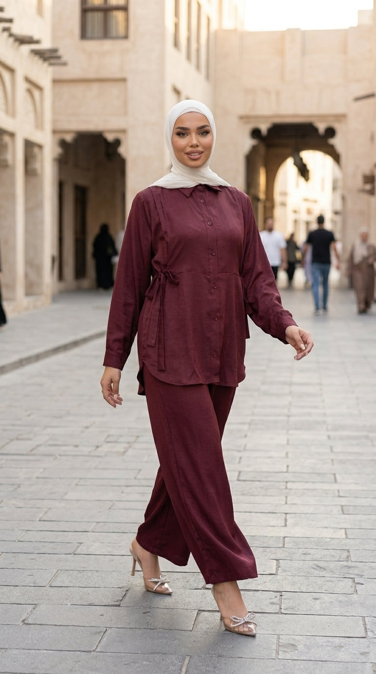 طقم أنيق من قطعتين