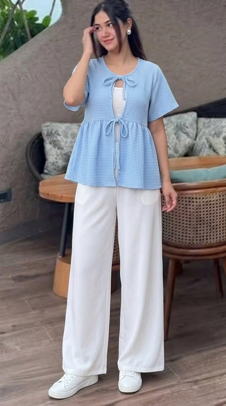 Boho Peplum Blouse