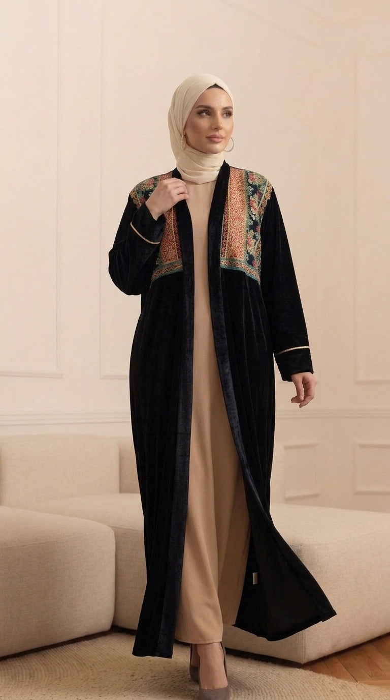 عباية مخمل "Royal Heritage"