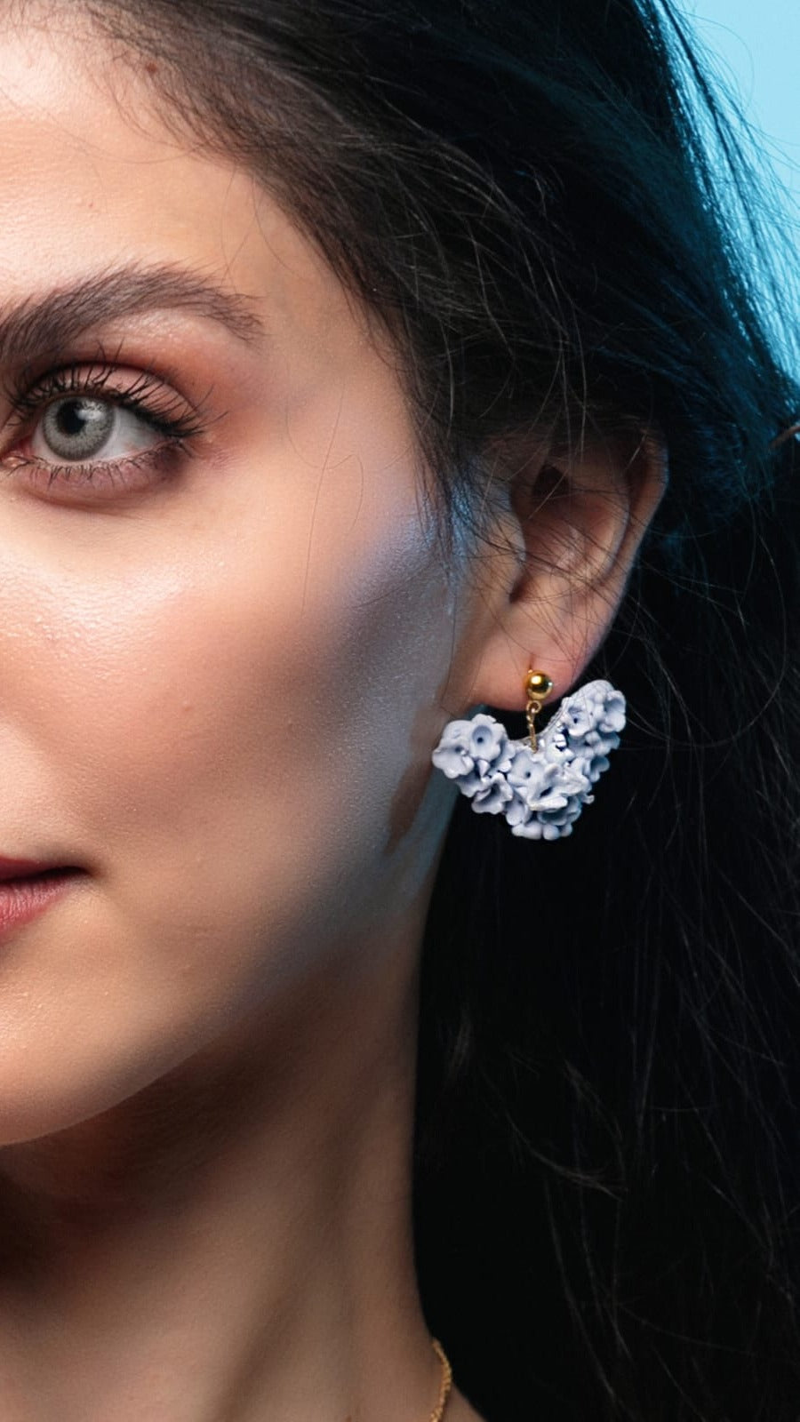 Handcrafted Floral Bouquet Studs