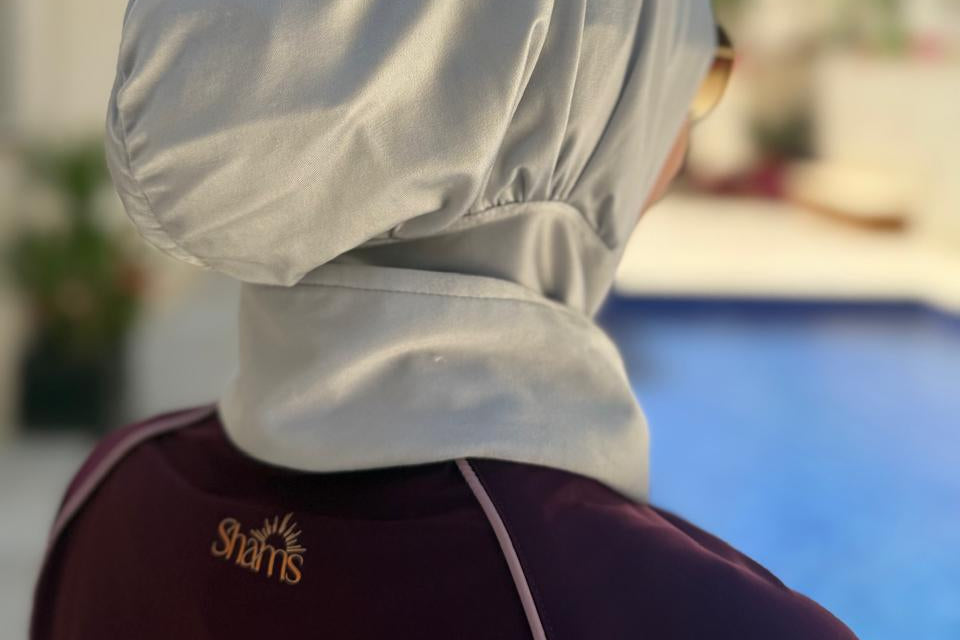 Burkini Modest Swimsuit with Matching Hijab