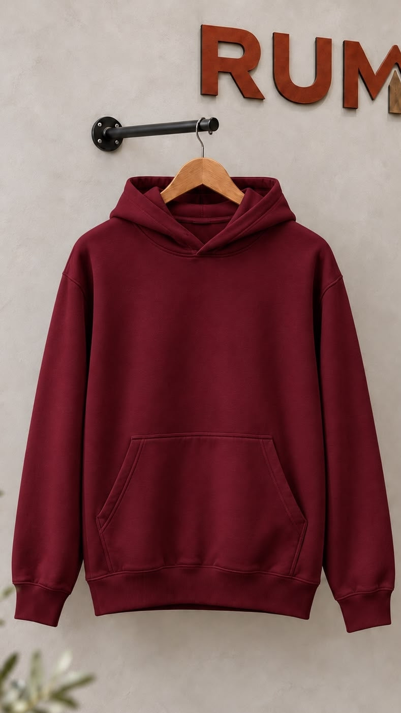 RUM Hoodie - Maroon