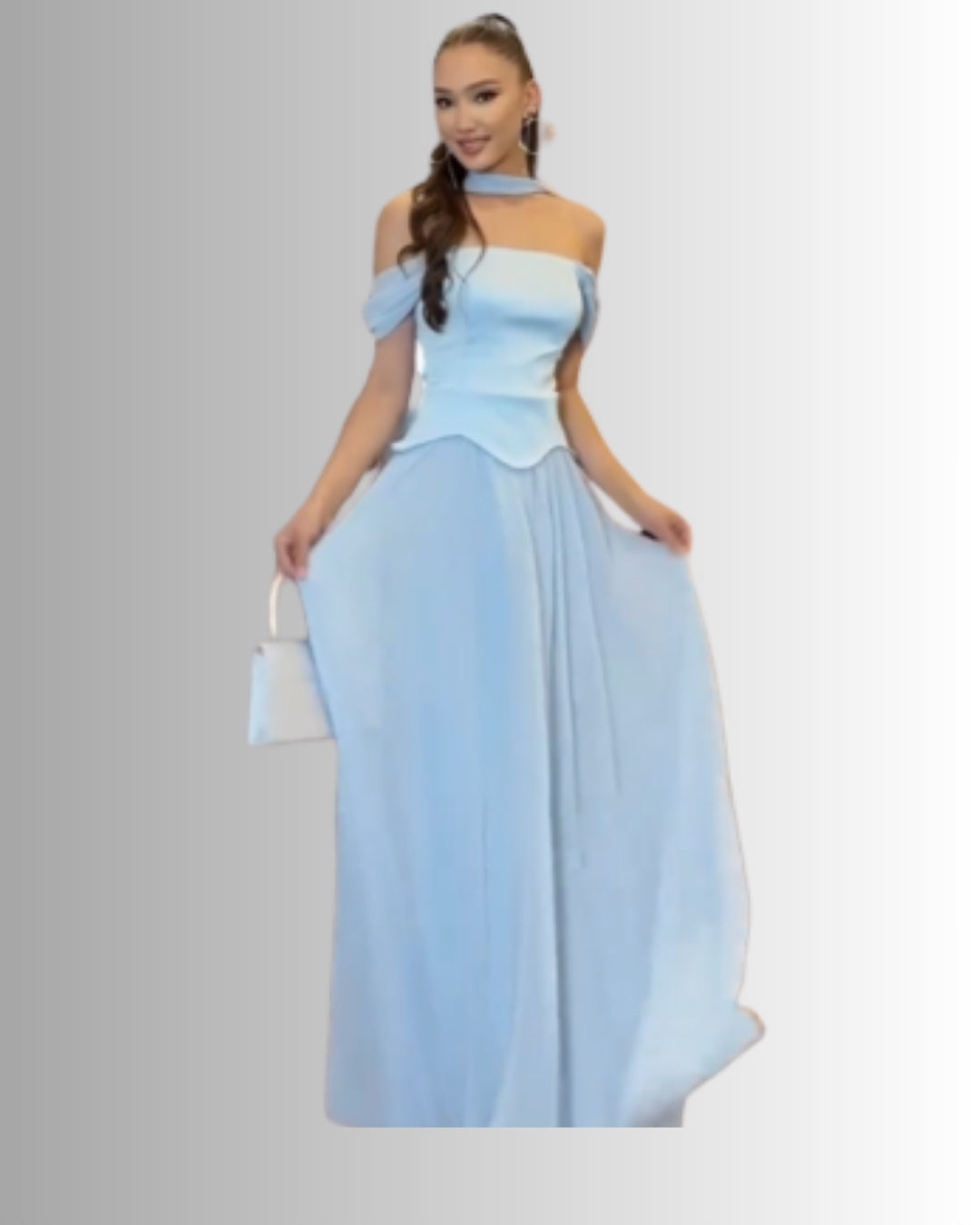 Glam Sky Whisper Gown Dress