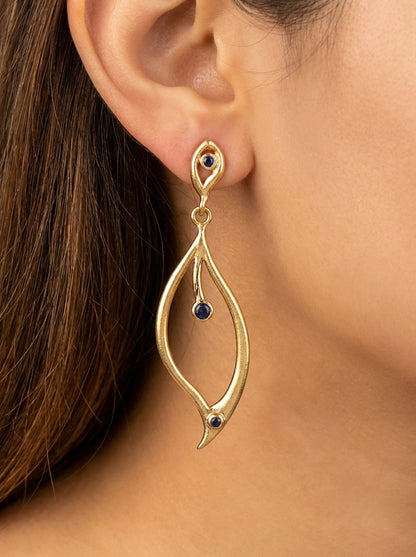 Leaf Drop Earrings