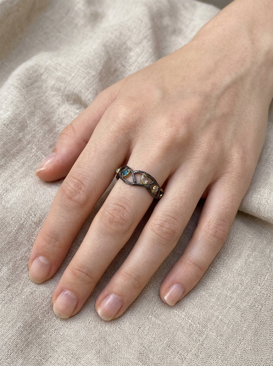 Artistic Vine Statement Ring