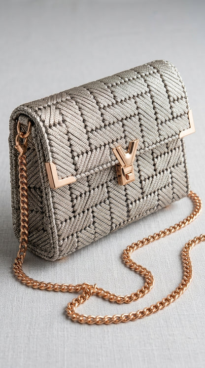 Beige Elegance Shoulder Bag
