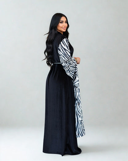 Zebra Abaya