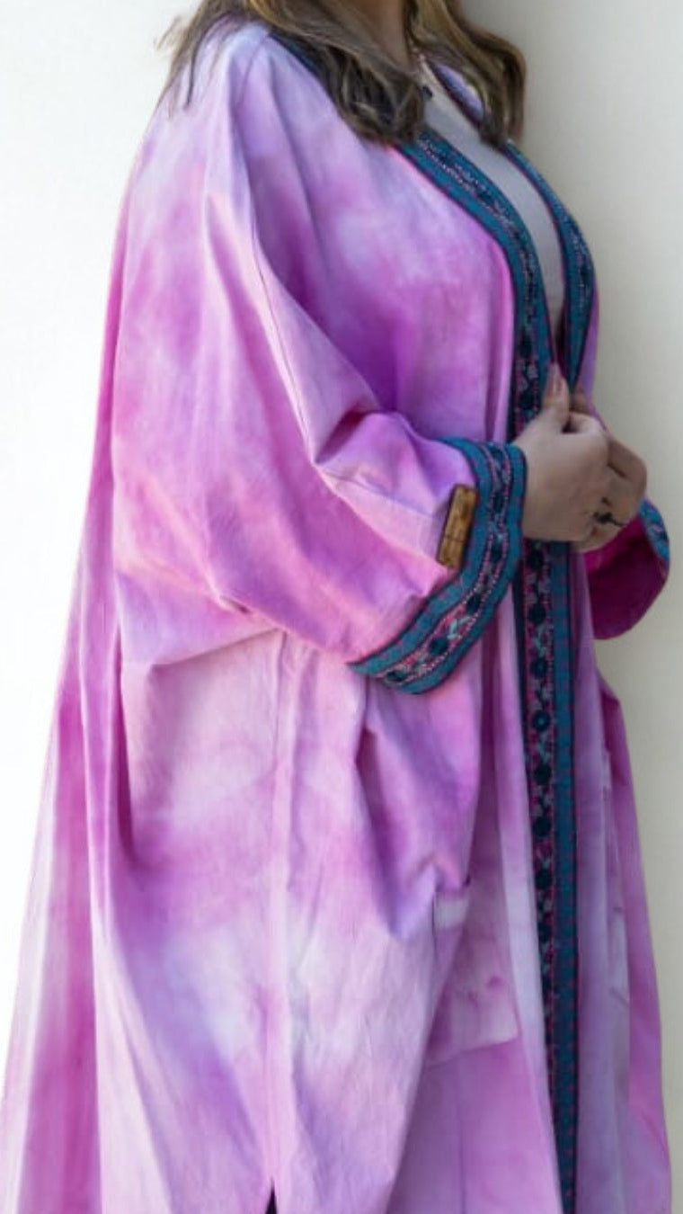 عباية كيمونو باتيك – Mystic Lilac من Ward
