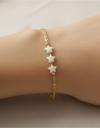 Star Mother of Pearl Bracelets