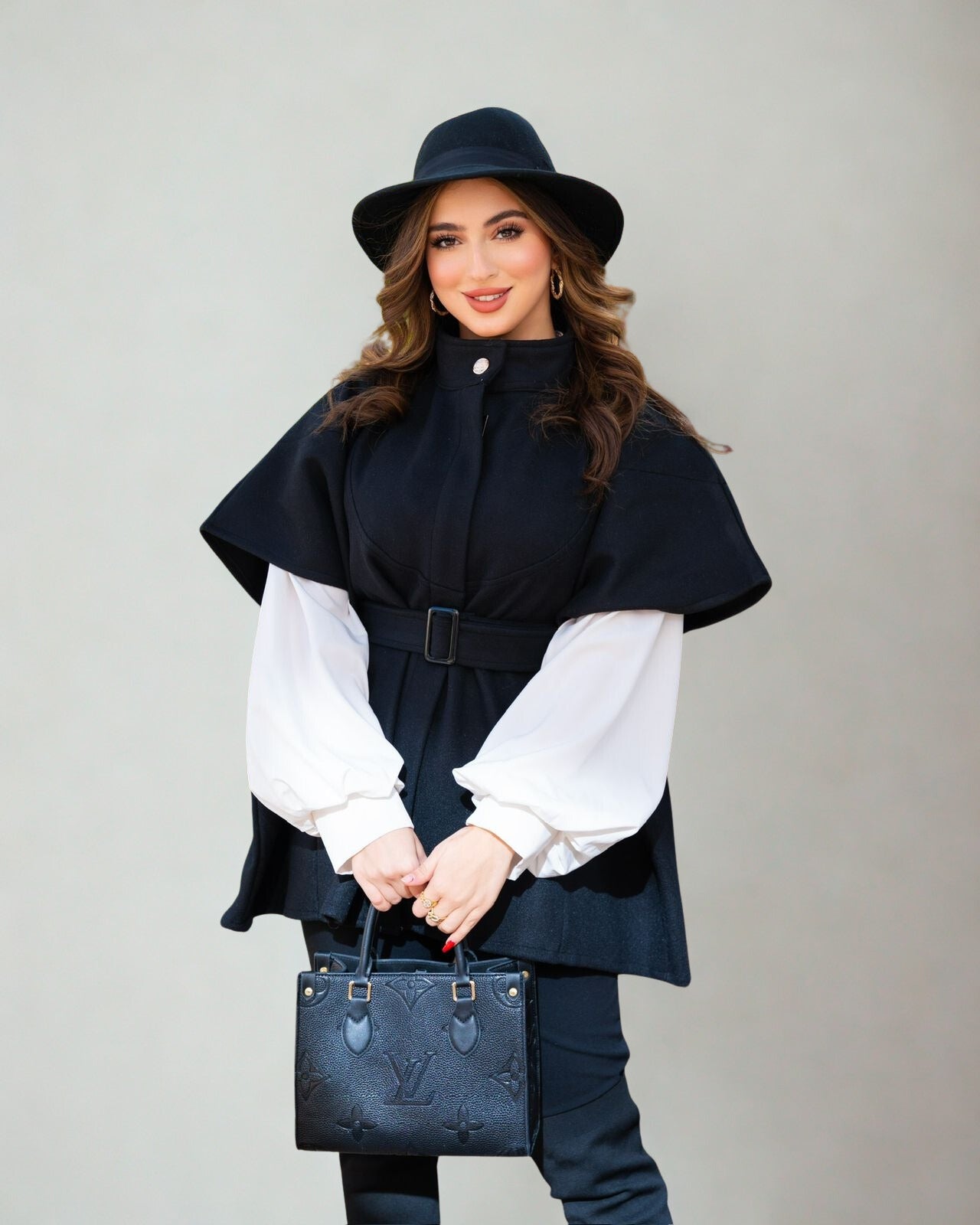 Chic & Elegant Caped Jacket