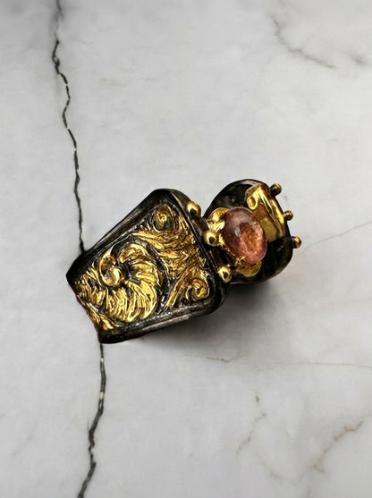 Antique Imperial Ornate Statement Ring