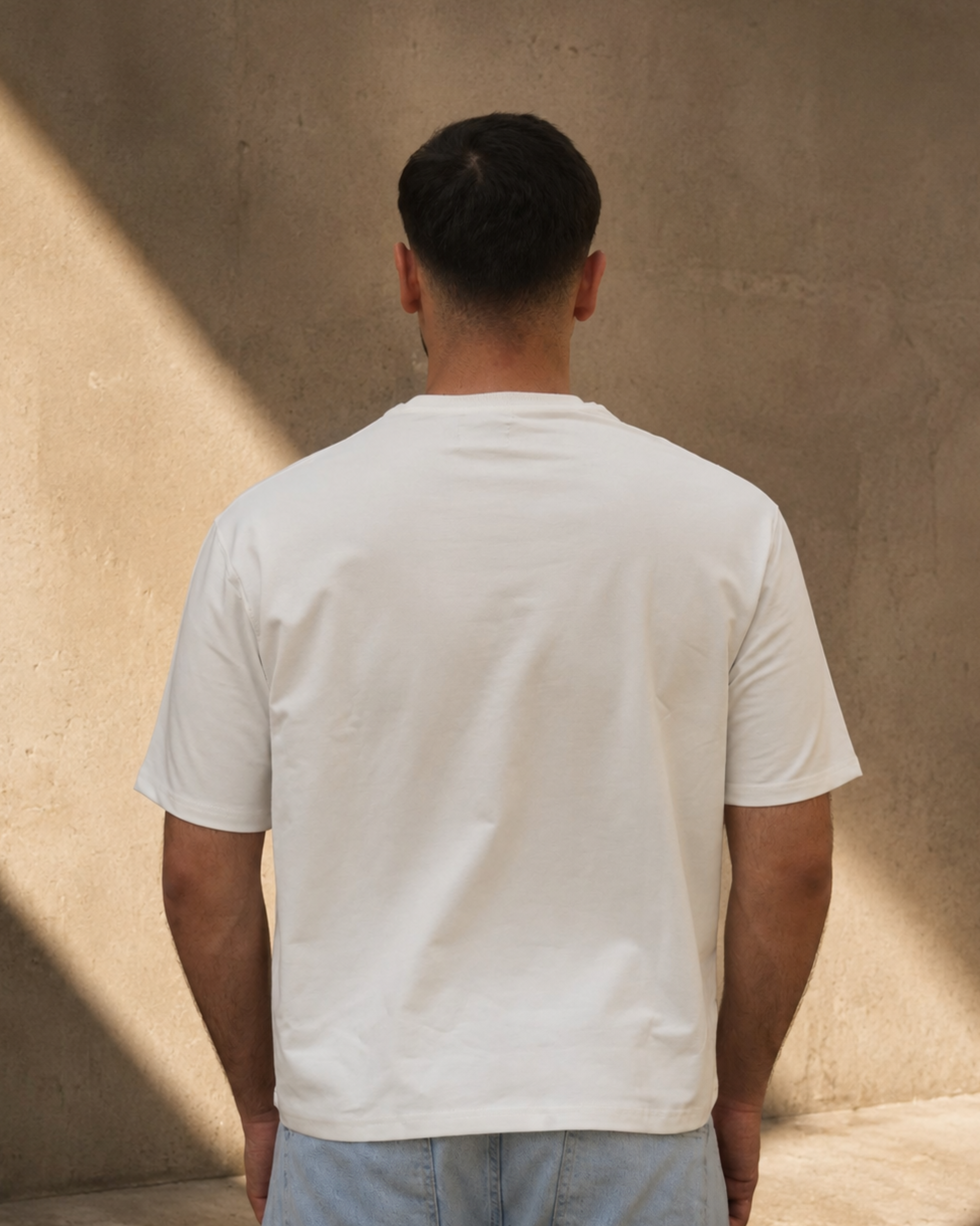 White Boxy Cropped