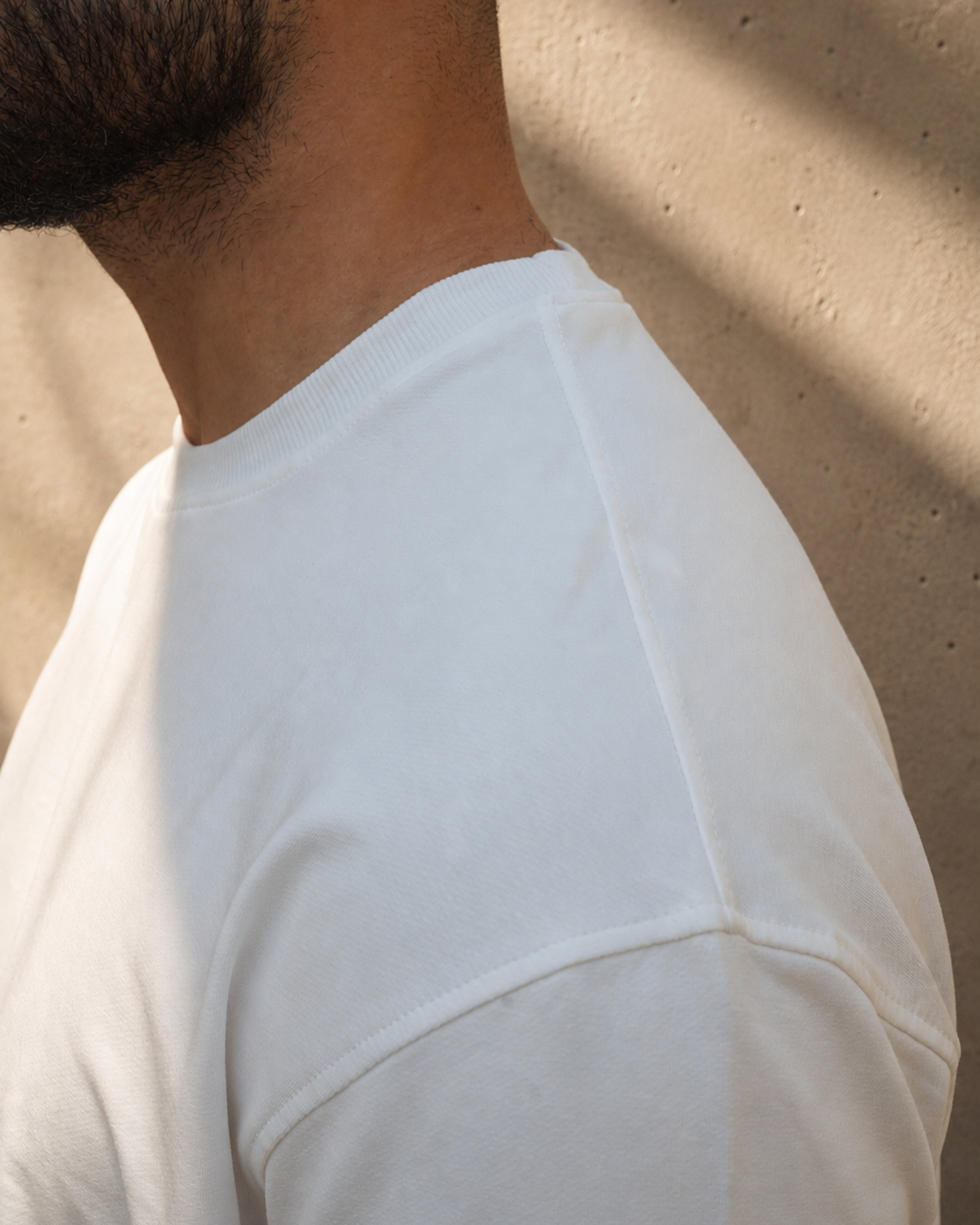 White Boxy Cropped