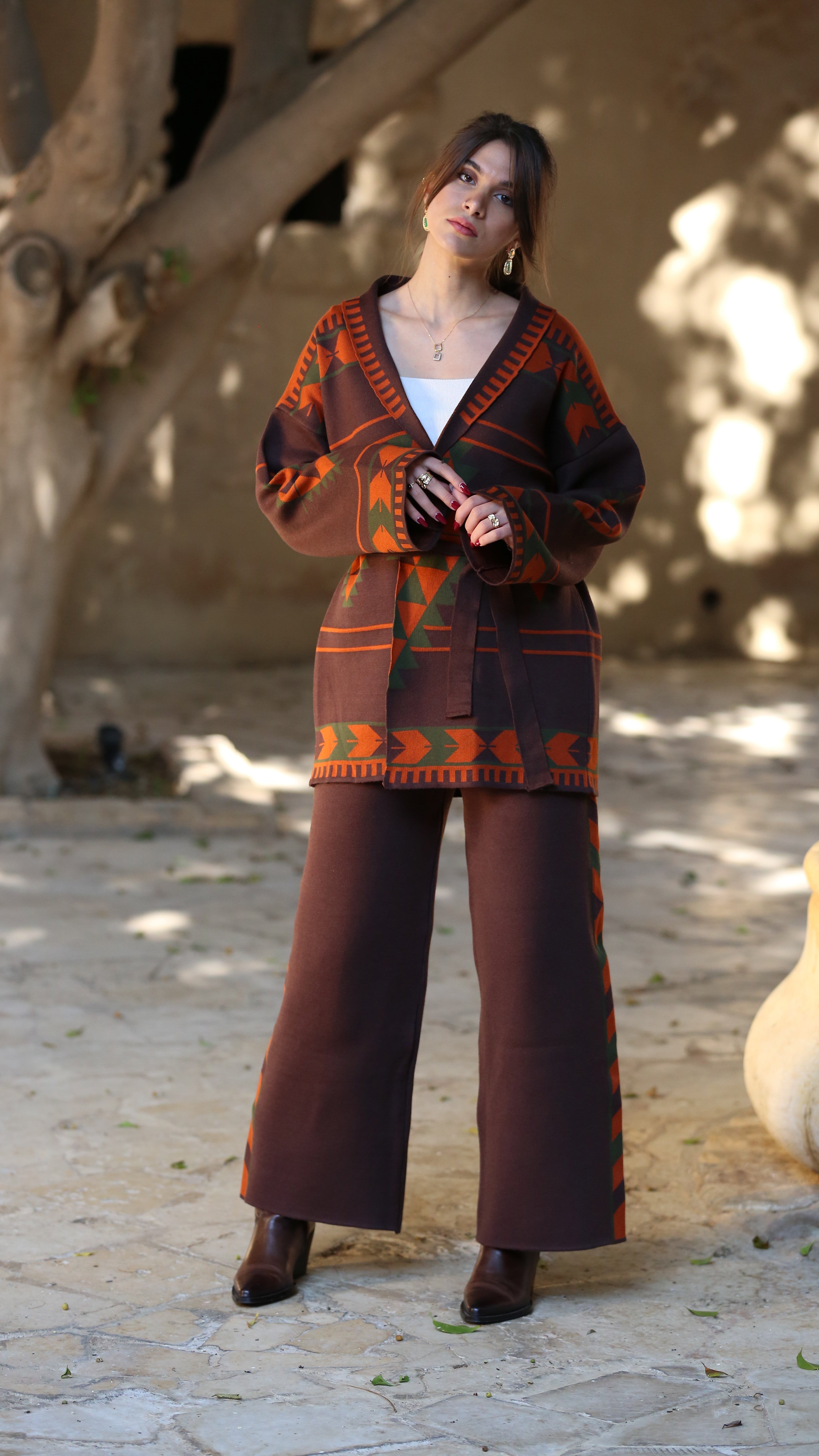 Zuwwadeh – Knitted Sadu Set