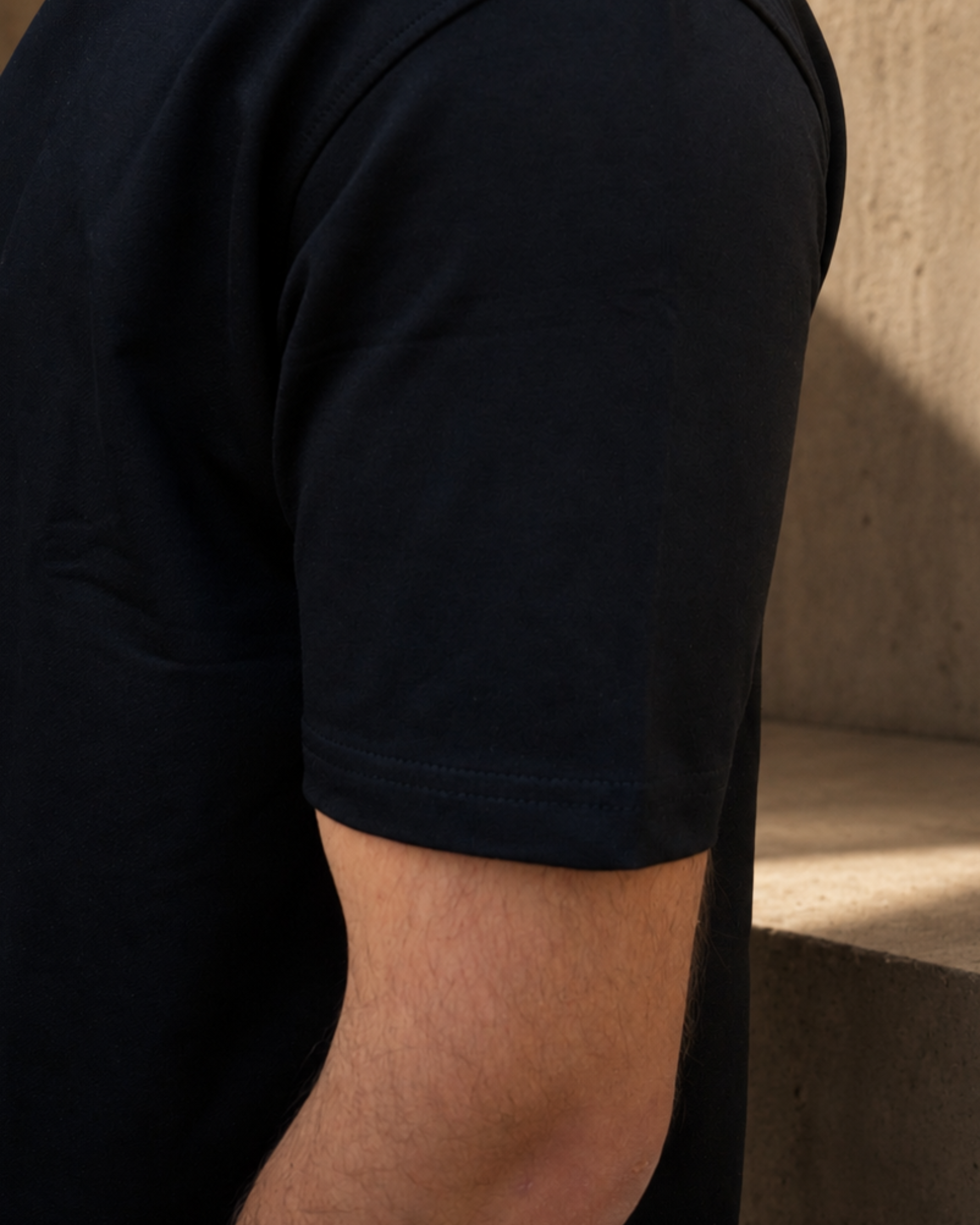 Black Boxy Cropped