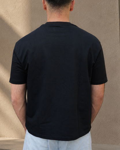 Black Boxy Cropped