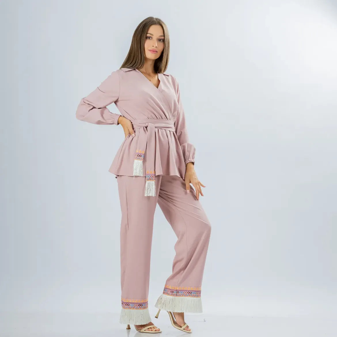 Light Pink Two-Piece Co-Ord Set