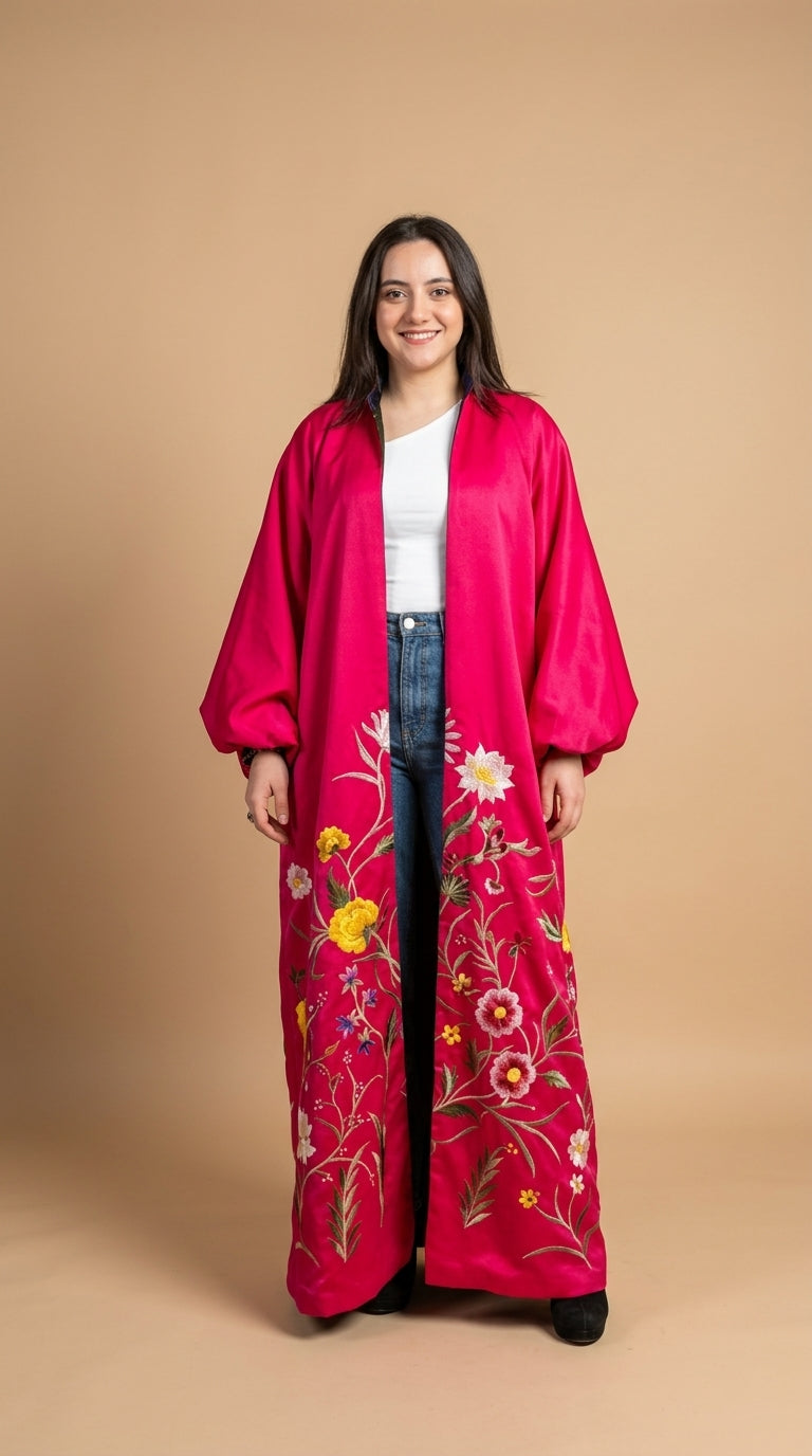 Dual-Sided Reversible Luxury Abaya