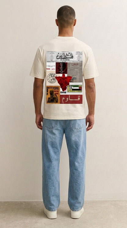 Graphic Print White T-Shirt