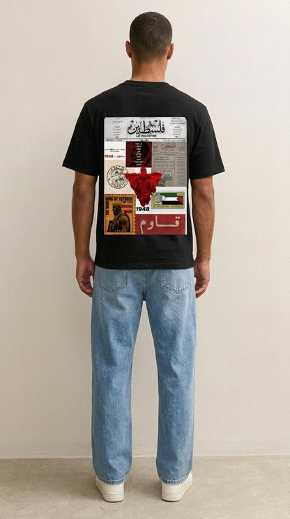 Palestine  Black T-Shirt