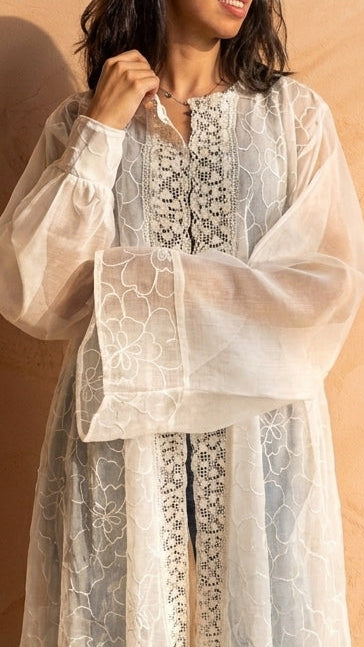 كيمونو Ivory Crochet Dream – Ward