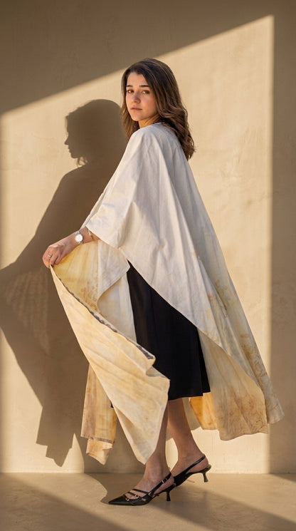 The Artisan Batik Cotton Cape