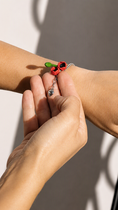 Poppy Charm Bracelet