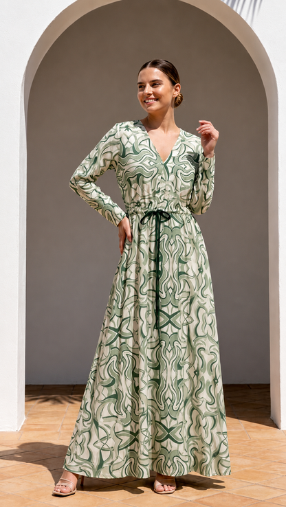 Green Maxi Dress