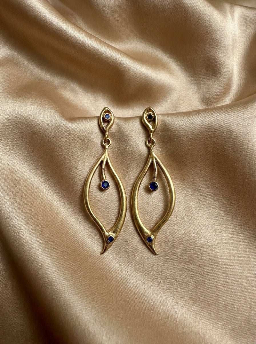 Leaf Drop Earrings