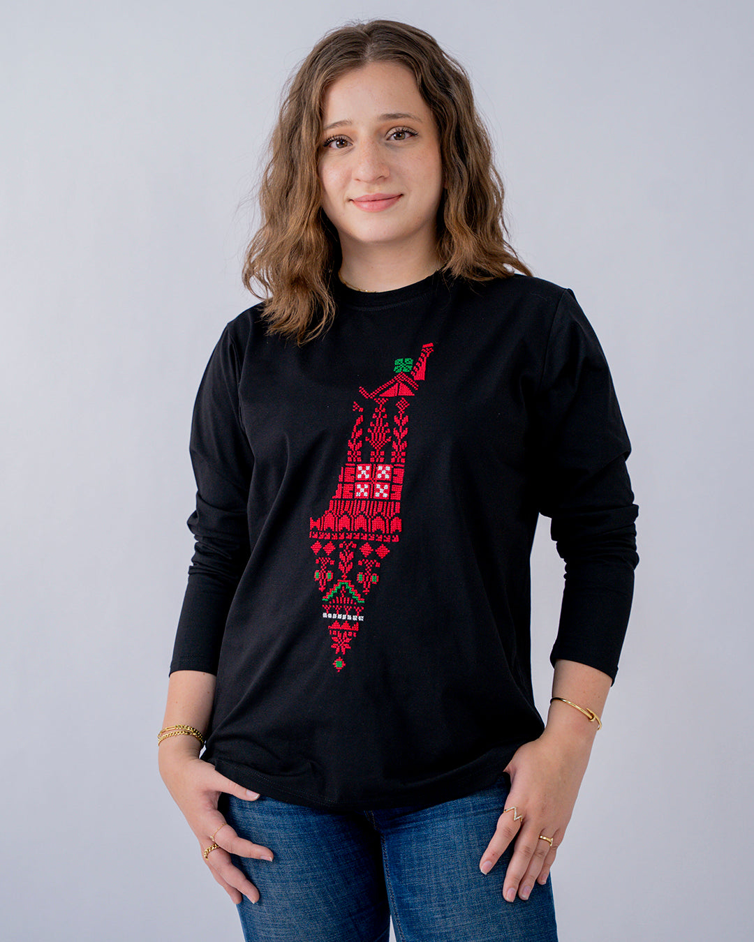 Falastin Long Sleeve – Maps Collection (Women)