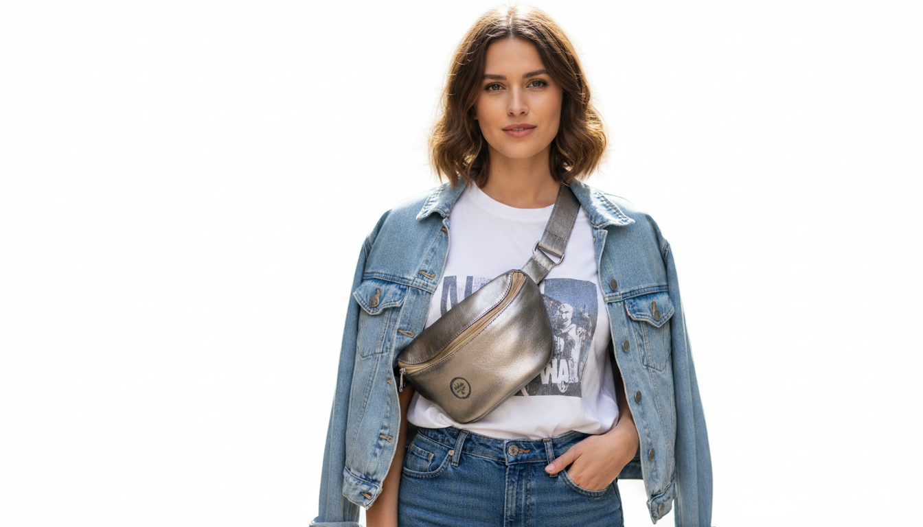 The Nova Crescent Crossbody Bag