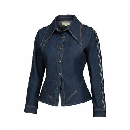 Bokra Ahla Structured Denim Shirt
