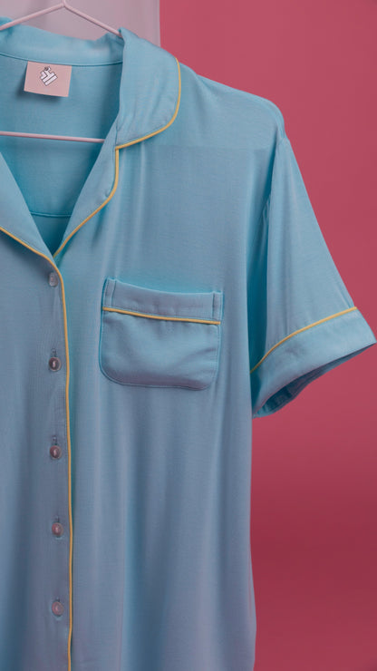 Modal Cotton Short Sleeve Pajama Set