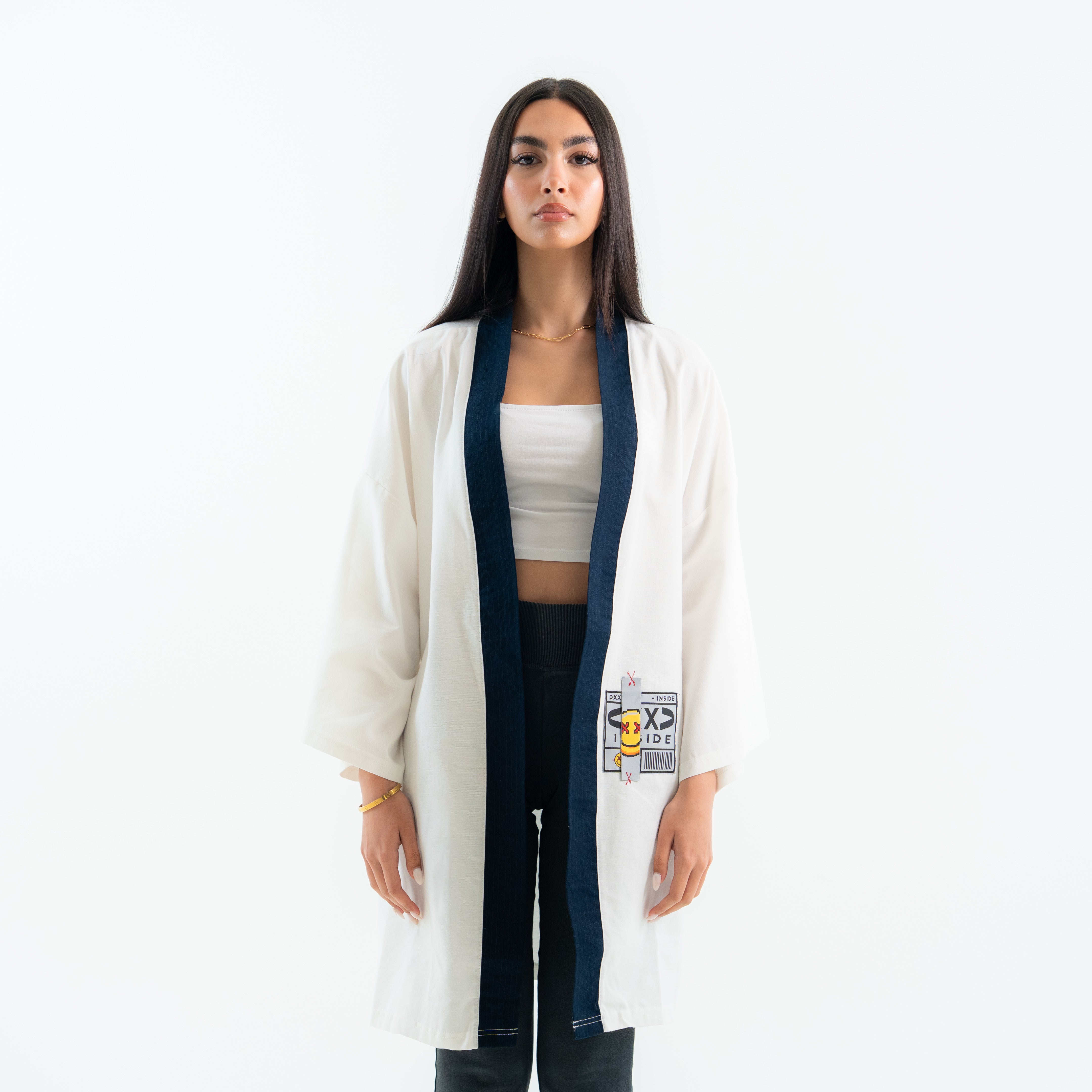 THE KIMONO IN STEEL UNISEX