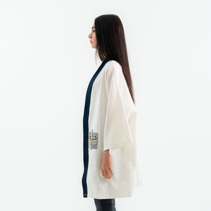 THE KIMONO IN STEEL UNISEX