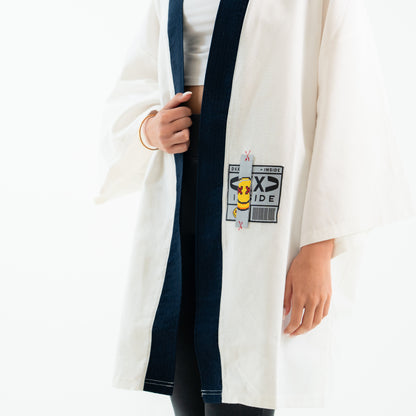 THE KIMONO IN STEEL UNISEX